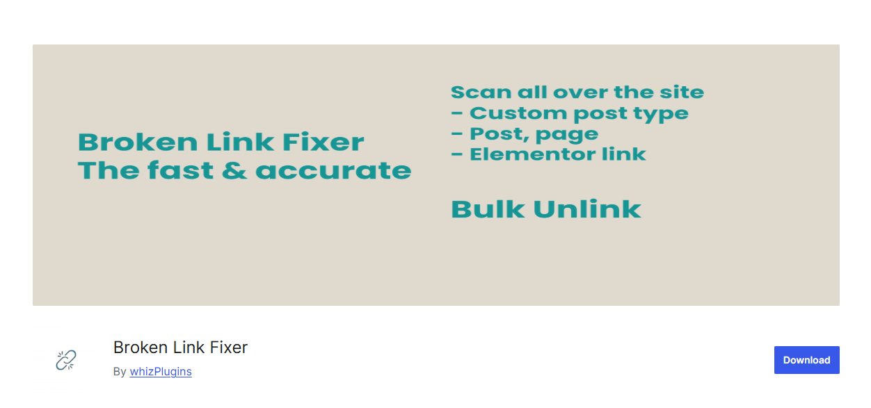 Broken Link Fixer