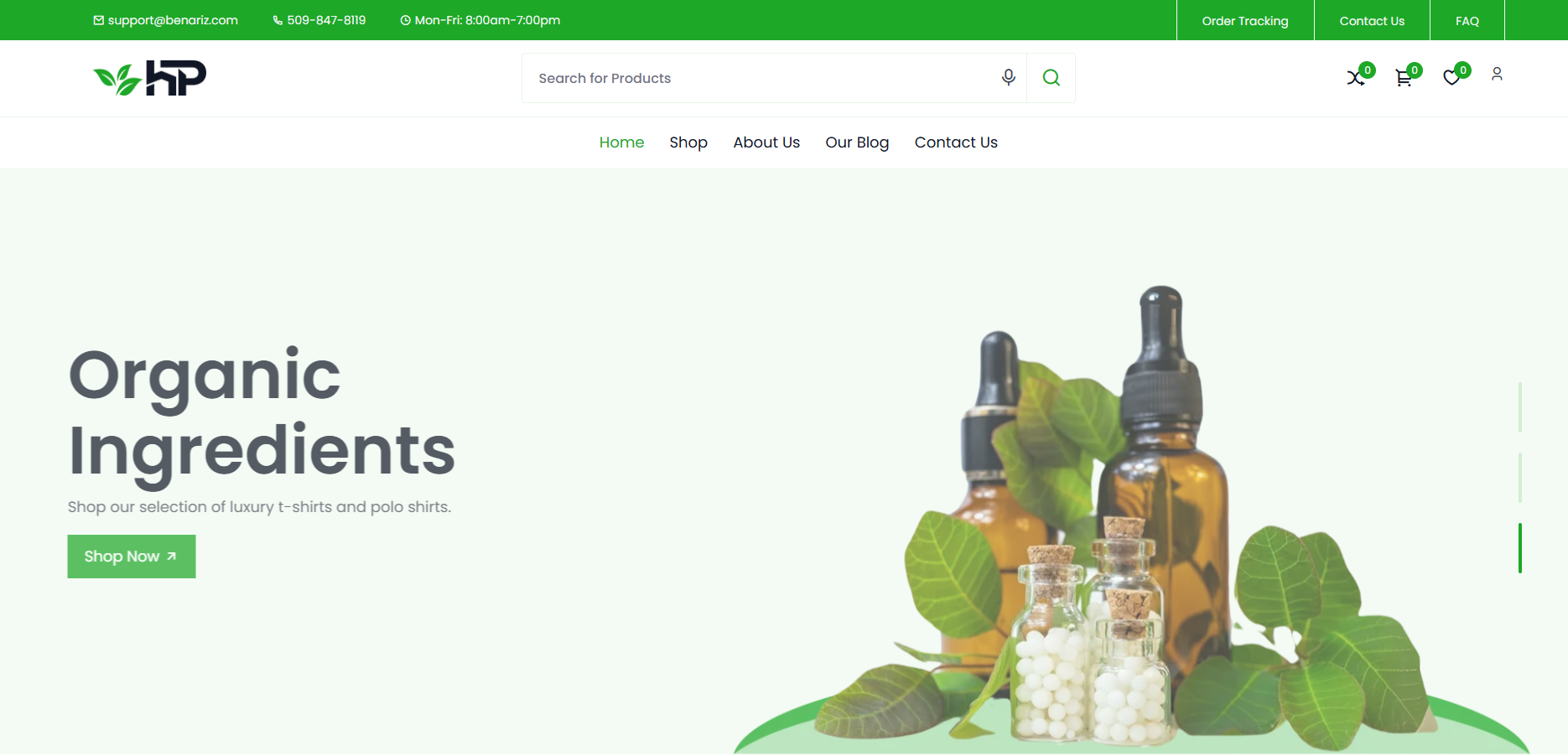 Homeopathy WordPress Theme
