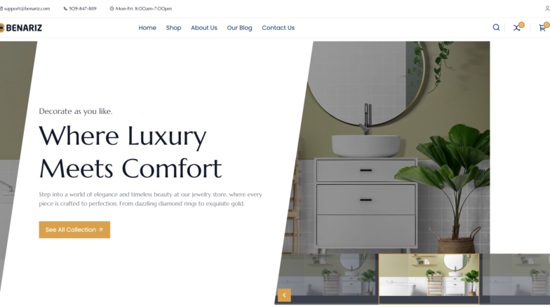 Sanitary Shop WordPress Theme
