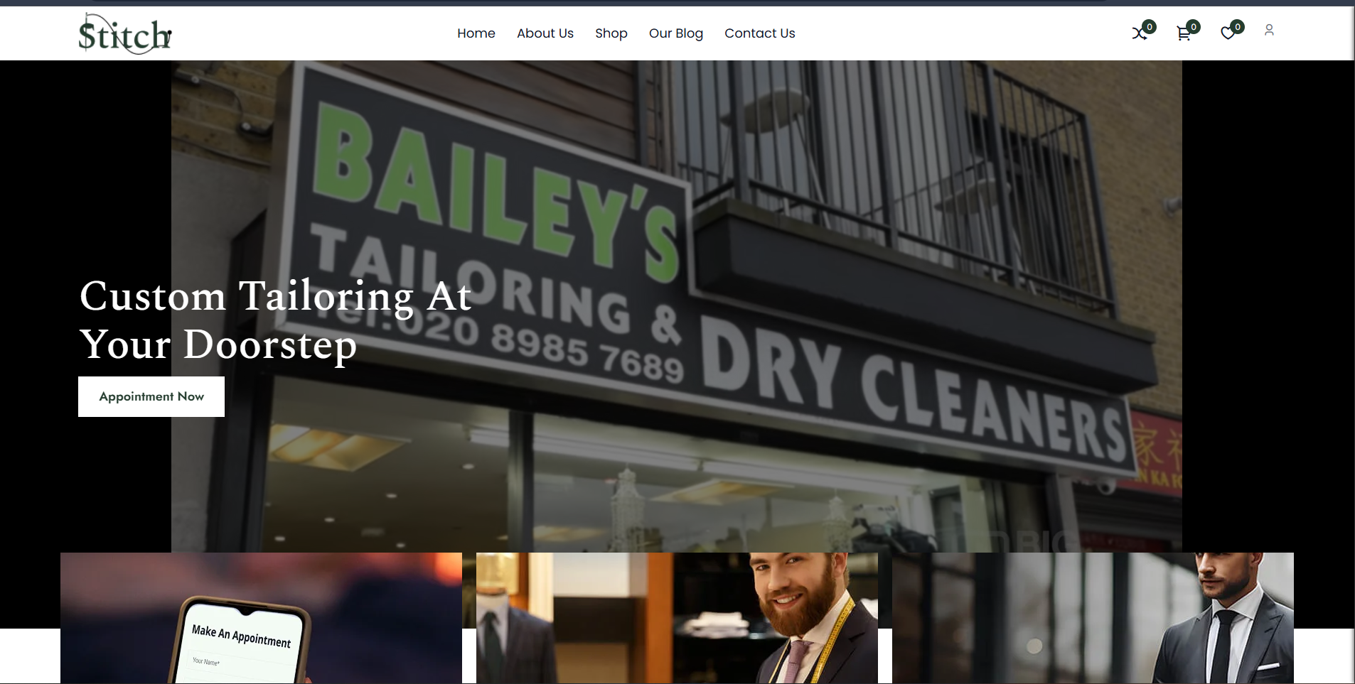 Tailors WordPress Theme